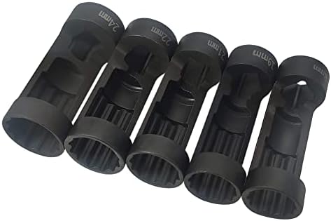 Strut Moer Socket Set, 5 stuks 12 Punt 1/2 Drive Strut Moer Socket 18mm