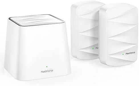 Meshforce Mesh WiFi System M3 (2023 Model) - Up to 4,500 sq. ft. Whole Home Coverage - Gigabit WiFi Router Replacement - Mesh Router for Wireless Internet (3 Pack)