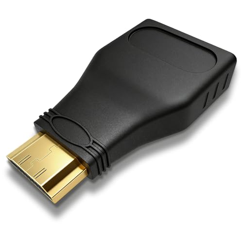Mini HDMI to HDMI Adapter, 8K@60Hz 4K@144Hz 2K@240Hz, Female to