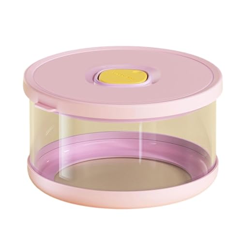 Glass Lunch Box with Leak-Proof Lid, Microwaveable & Freezer Safe Container Ideal for Soups Sauces Snacks Portable Borosilicate 