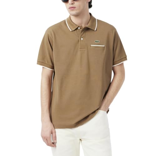 Image of Lacoste Men's Classic Fit Pocket Accent L.12.12 Polo Shirt