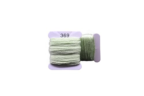Image of Embroidery Floss Kit and Refills - Cotton Threads - DMC Color Coding for Cross Stitch, String Crafts, Friendship Bracelets