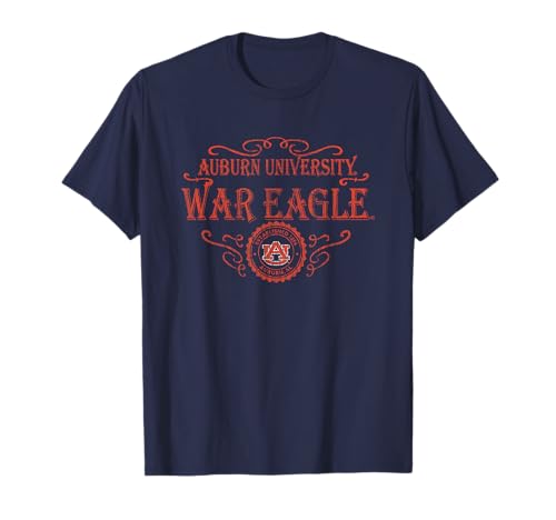 Auburn Tigers Vintage Quality Seal Officially Licensed T-Shirt