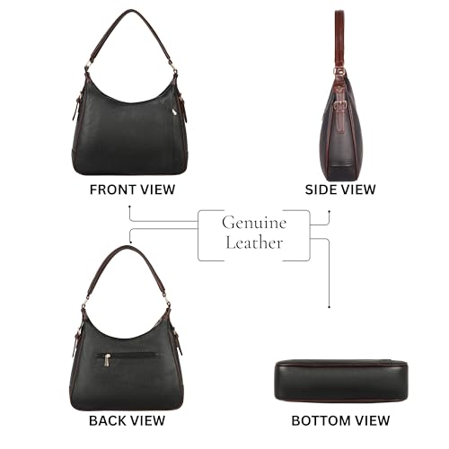 Image of Durable leather Hobo Bag for Women Branded Stylish Handbag