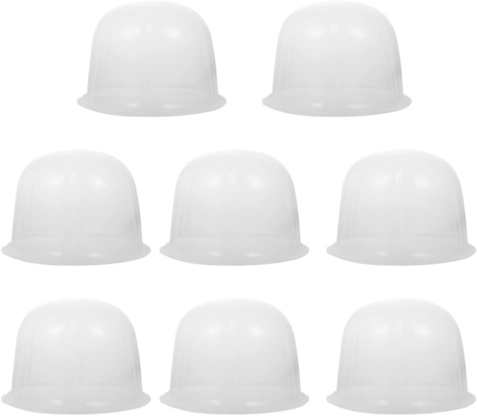 Amosfun Kids Caps Holder Set of 8 Round Head Hat Support Holders for Children Lightweight Hat Organizer and Caps Display Stands for Closet Bedroom and Home Storage 7.67 X 7.67 X 4.33 in