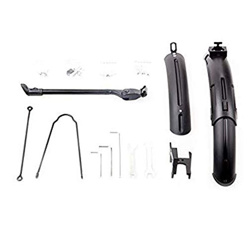 Garde Boue Velo,Garde Boue VTT Bicyclettes électriques Vélos de Boue à vélo et Kickstand Tire Splash Fender