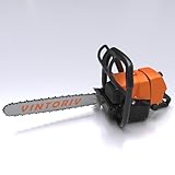 NS892 92cc Gas Chainsaw with 36' Bar/Chain - Robust 7HP Power for Efficient Big Wood Cutting - Compatible with MS660 & G660 Models - Ideal for Home, Garden, or Farm Use