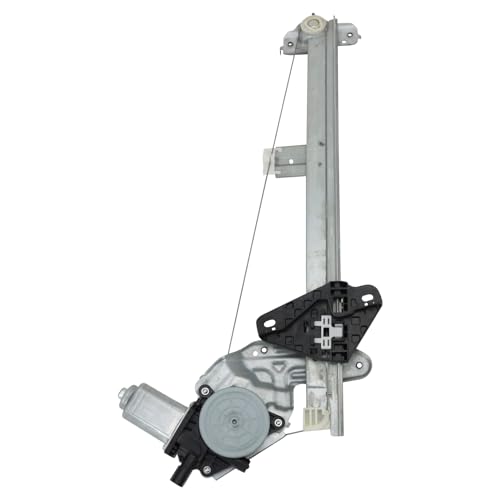 Image of TRQ Front Left Power Window Regulator & Motor Assembly Drivers Side Compatible with 2009-2014 Honda Fit