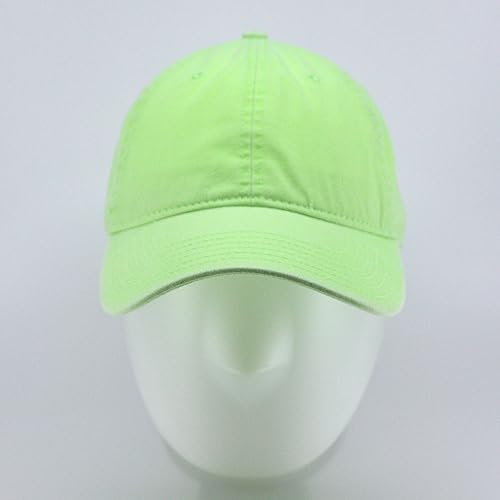 Image of Classic Washed Cotton Baseball Cap - Vintage Adjustable Dad Hat, Curved Bill for Men Women, Outdoor Everyday Wear