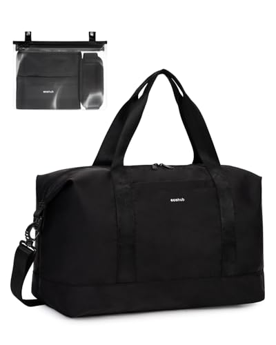 ECOHUB Sac de Voyage Pliable 30L, Bagage Cabine...