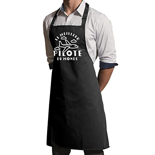 Tablier cuisine premium aéronautique textile haute qualité