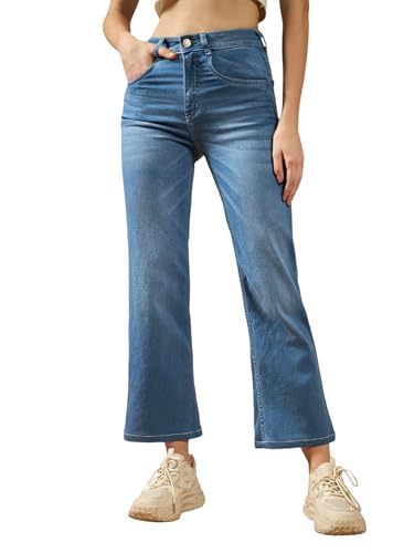 Image of Dolce Crudo High Rise Wide Leg Jeans for Women