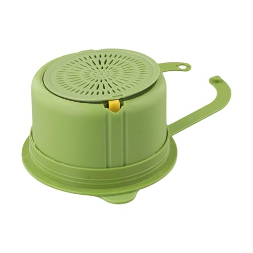 Colador para fregadero con filtro desmontable verde miniatura 6