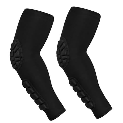 FDFuZhao Compression Padded Arm Sleeves for Volleyball, Basketball & Football - Crashproof Elbow...
