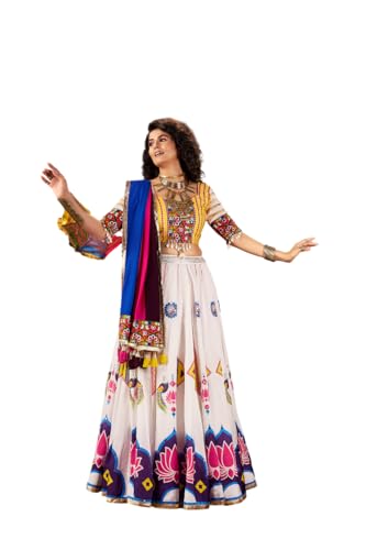 navratri lehenga choli for women, Indian Women Garba/Navratri Special Lengha Chaniya Choli. -