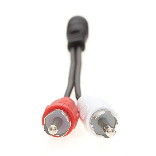 InstallerParts Pack 10 Cable 3.5mm macho a macho 0.5 pies miniatura 4