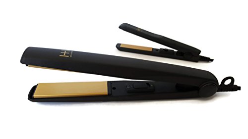 Plancha para el cabello Gold Ceramic Flat Iron miniatura 1