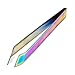Slant Fish-Bone Tweezers with Wide Tip (Multicolored)