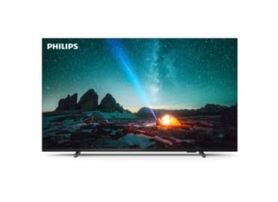 Philips 75PUS7609 4K LED Smart TV - 75-Zoll Display mit Pixel-präziser Ultra HD, Titan OS Plattform und Dolby Atmos-Klang - Funktioniert mit Alexa und Google Sprachassistent – Anthrazitgrau