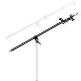 LimoStudio Photo Studio 83' Extendable Length Boom Arm with Reflector Holder for Photography Video Lighting, AGG1587
