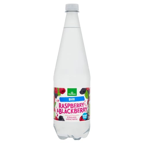 Morrisons Still Raspberry & Blackberry Flavoured Spring Water 1l