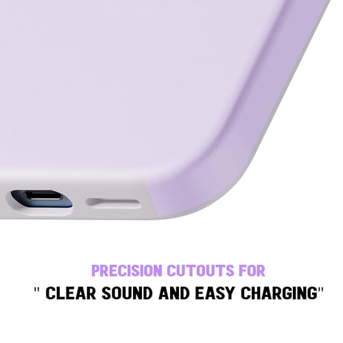 Image of Kratos Soft Silicone Case Cover Compatible with iPhone 14 - Everyday Comfort Protection, Wireless Magnetic Charging Case with Raised Edge Camera & Screen Protection, Shock-Resistant Design