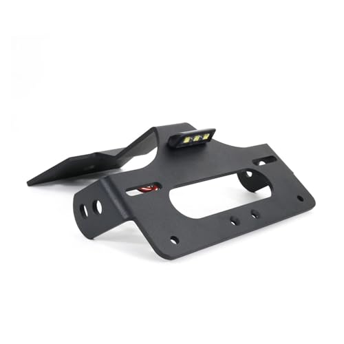 Plaque d'immatriculation moto support arrière noir pour Triumph Trident 660 2021-2024