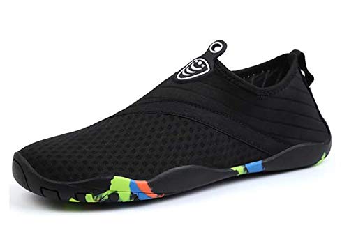 YCLPQQ Water Shoes for Men Women Quick Dry Beach Swim Barefoot Pool Aqua Socks Surf Diving Outdoor Hiking Walking Sport