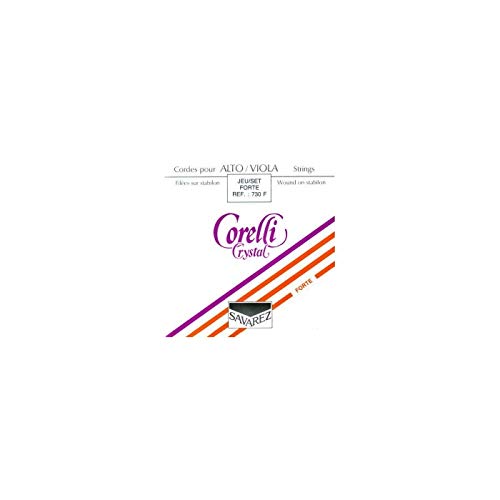 CUERDAS VIOLA - Savarez (Corelli Crystal 730F) (Juego Completo) Fuerte Viola 4/4