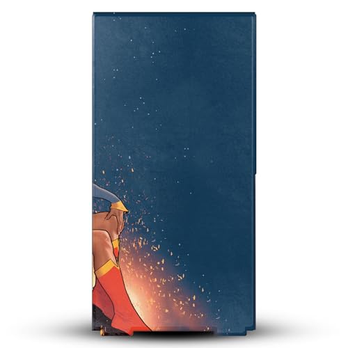 Ensemble complet skins Xbox Series X DC Comics avec logos de Superman