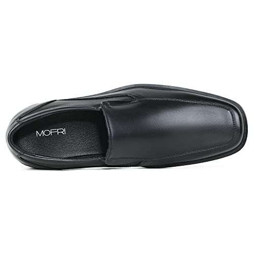 Mofri Men's Dress Shoes Size 10.5 Slip On Loafers Black Dress Shoes for Men Casual4