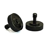 VONOTO 2 Pack Black Metal 1/4