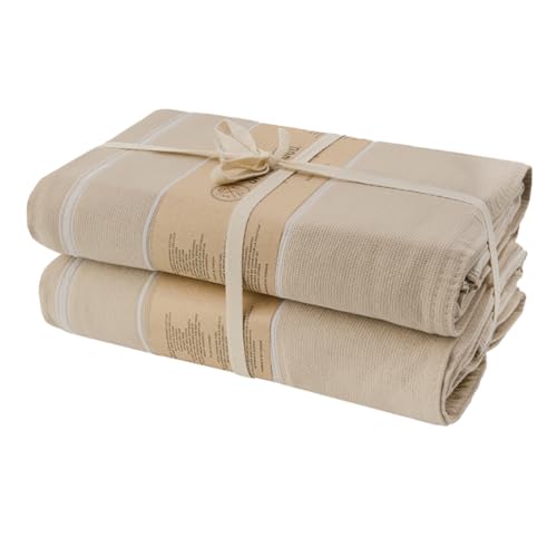 Sand Cloud Turkish Bath Towels for Bathroom - Extra Large, 2 Pack