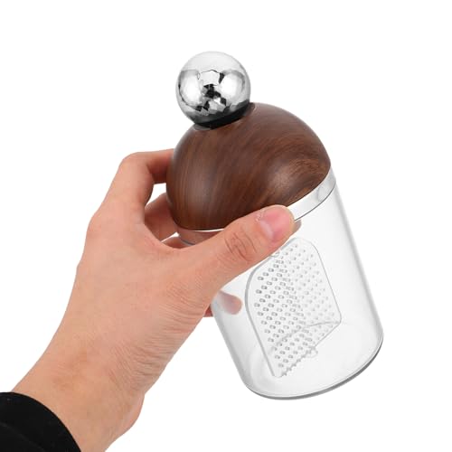 Mousseur électrique visage bois : distributeur de mousse automatique rechargeable - 4
