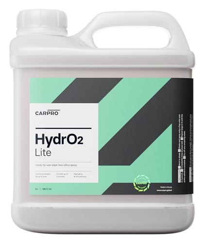 CARPRO HydrO2 Lite Touchless Silica Sealant - Spray-On and Rinse-Off Automotive Paint Sealant - Ready to Use Formula - Gallon (135oz)