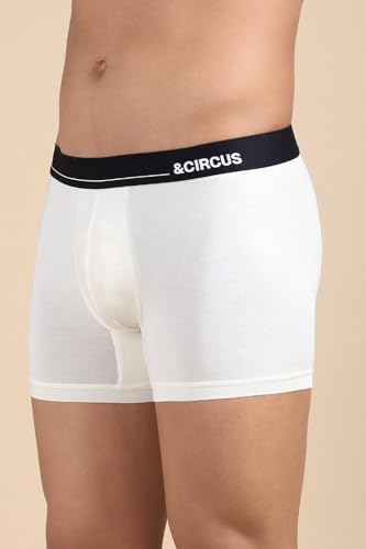 Image of &Circus Men's Puresoft Beechwood Modal Boxer Brief | Ultra Soft Mens Breathable Boxer Briefs Innerwear Men