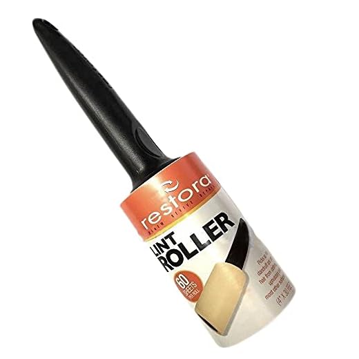 Restora Lint Roller with Handle - 12 Rolls