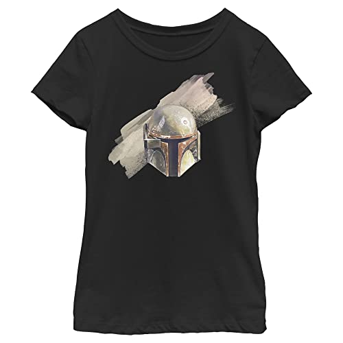 T-shirt Star Wars Mandalorian Fat Helmet cadeau idéal anniversaire fille XS