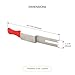 BRIXWELL EAT4395 Emergency Access Tool with Red Rubber Sleeve 10-7/16