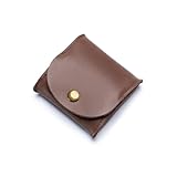 Matériau : notre petit portefeuille est fabriqué en cuir de vachette naturel de haute qualité, délicat au toucher, doux et résistant à l'usure, et peut être utilisé pendant une longue période.