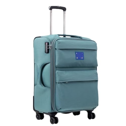 Suitcase Ultra-light Oxford Cloth Suitcase, Universal Wheel Trolley Case, Boarding Suitcase, Canvas Password Suitcase Suitcase Tags(A,28IN)