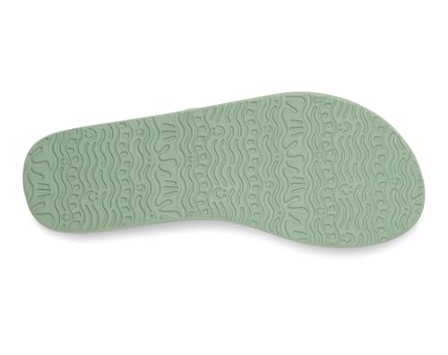 Image of Sanuk Yoga Joy Womens Flip Flops | Yoga Mat Footbed | Sandals for Women | Womens Yoga Sandals | Women's Beach Sandals
