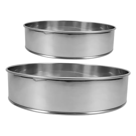 Hoement Stainless Steel Flour Sifter Set Cover