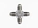 2650-06-08-06-08 Hydraulic Adapter #6 Male JIC X #8 Male JIC X #6 Male JIC X #8 Male JIC Cross