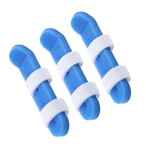 Gogogmee 3pcs Splints Brace Broken Protector Splint for Middle Dislocation Splint Stabilizer Fracture Brace Thumb Brace Blue