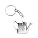 Produktbild Gießkanne Zinn handgefertigt Schlüsselanhänger + badge + Organza Tasche