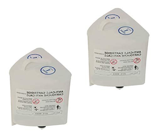 Anti-Kalk-Filterpatronen für Tefal XD9030E0 Pure and Simply SV50 Dampfbügeleisen (2 Stück) nicht geeignet für Fasteo Modelle
