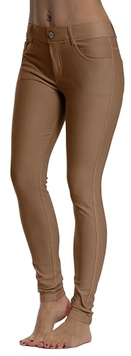 Image of Prolific Health Women's Jean Look Jeggings Tights Slimming Many Colors Spandex Leggings Pants Capri S-XXXL