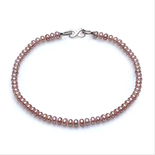 Collier de perles en pain naturel 925 : sublimez votre décolleté sans irritation pour la fête.