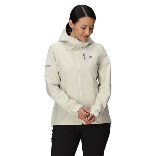 Outdoor Research Women's Aspire 3L Jacket, Oyster, XL